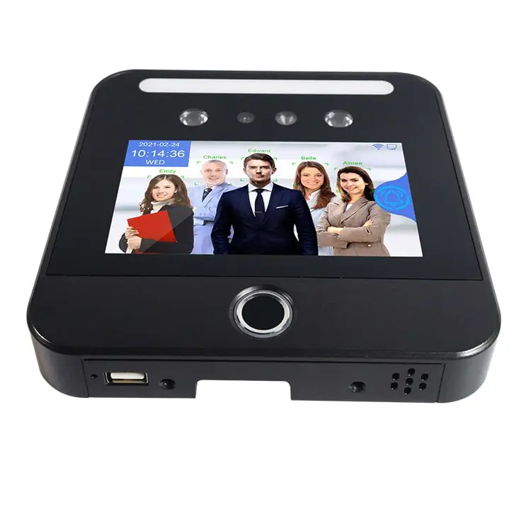 Telegram Support Employee Clock in and Out Rfid Face Recognition Fingerprint Attendance Machine