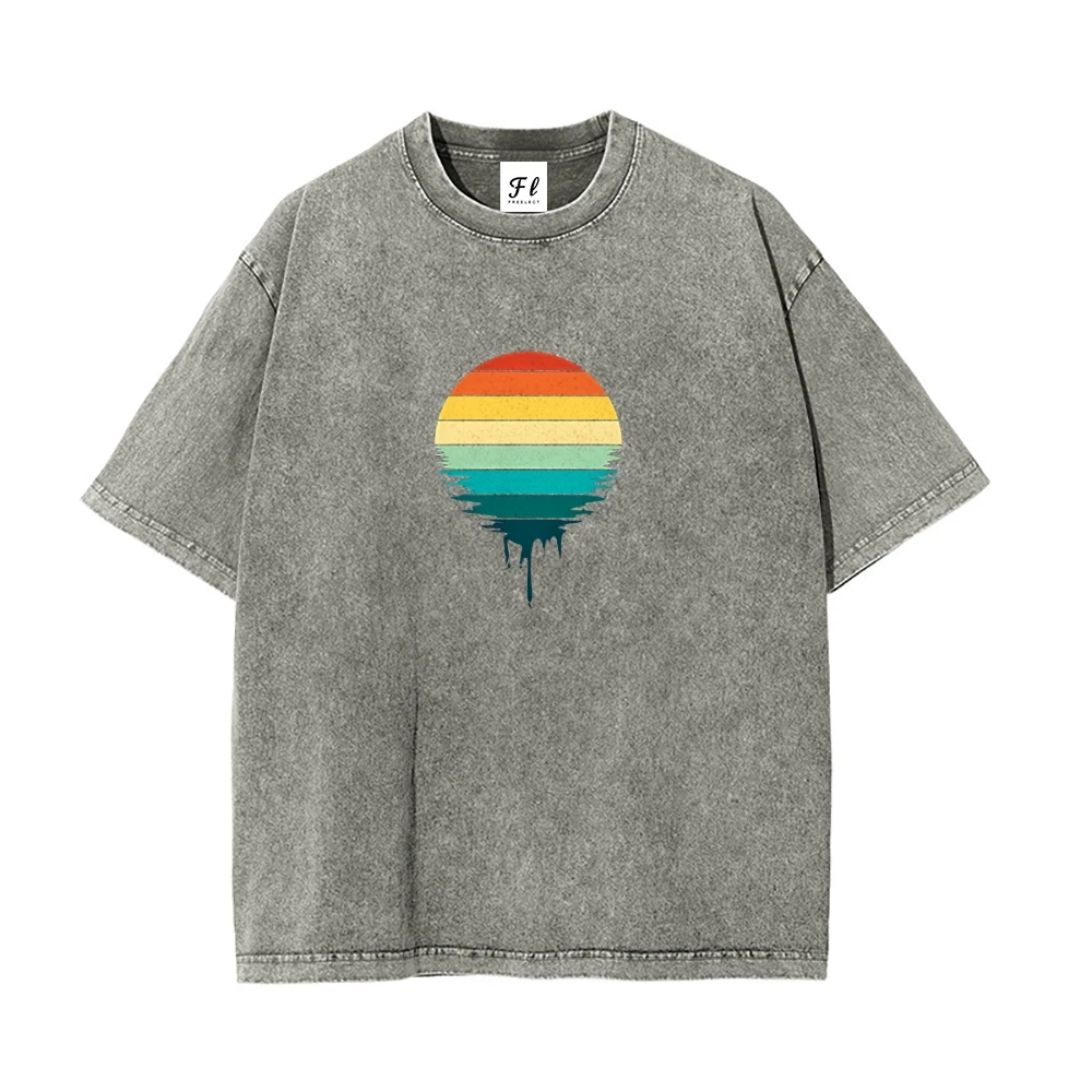 T-shirt décontracté pour femmes et garçons, Style japonais des années 2000, Y2k, Vintage, Streetwear, coton, surdimensionné, confortable, coupe ample, imprimé graphique