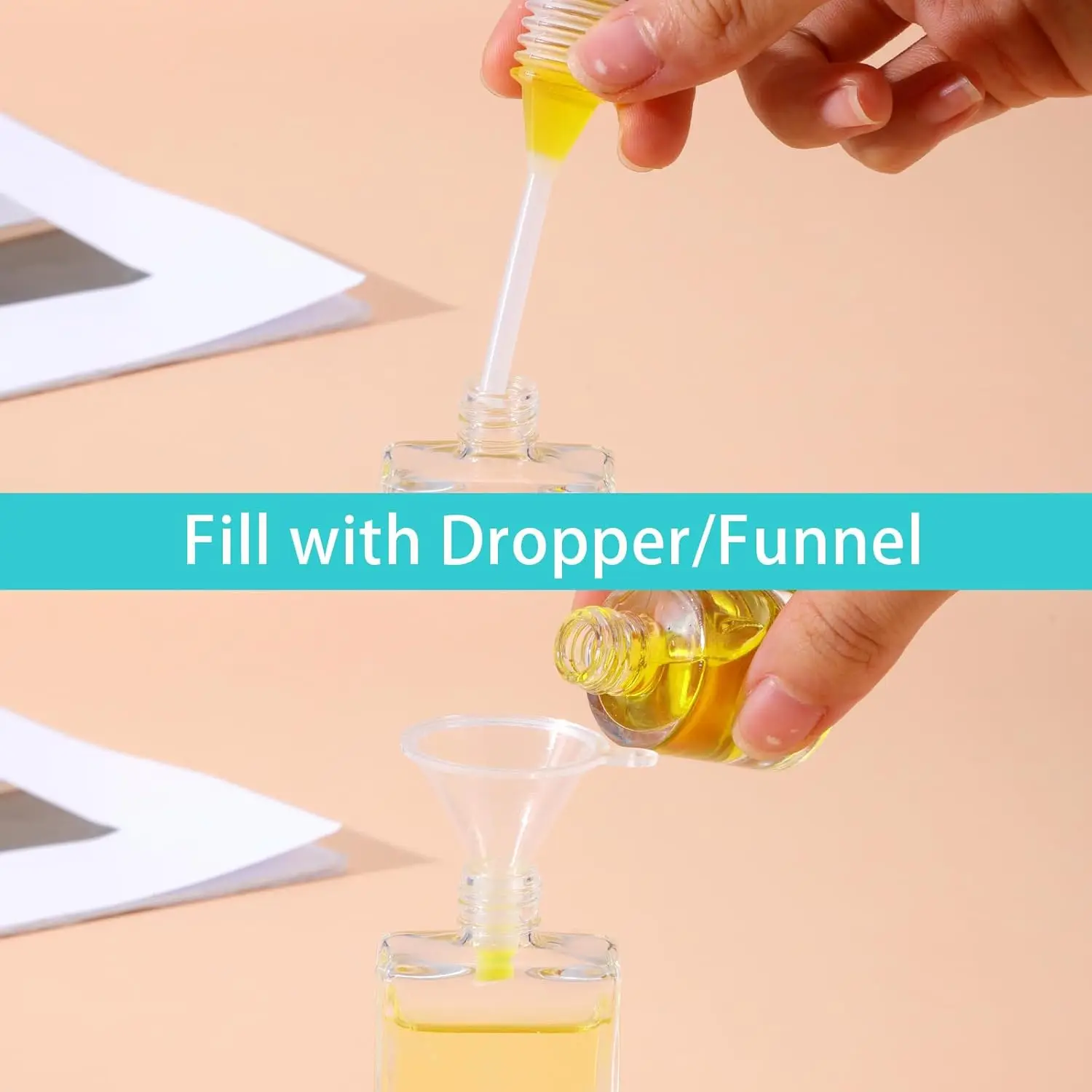 40Pcs/8Pcs Perfume Refill Pump Tool, Perfume Decanter Kit Dispenser with Adapter Tool for Perfume Transfer, Plastic Perfume Extractor Syringe Refill Tool view 2