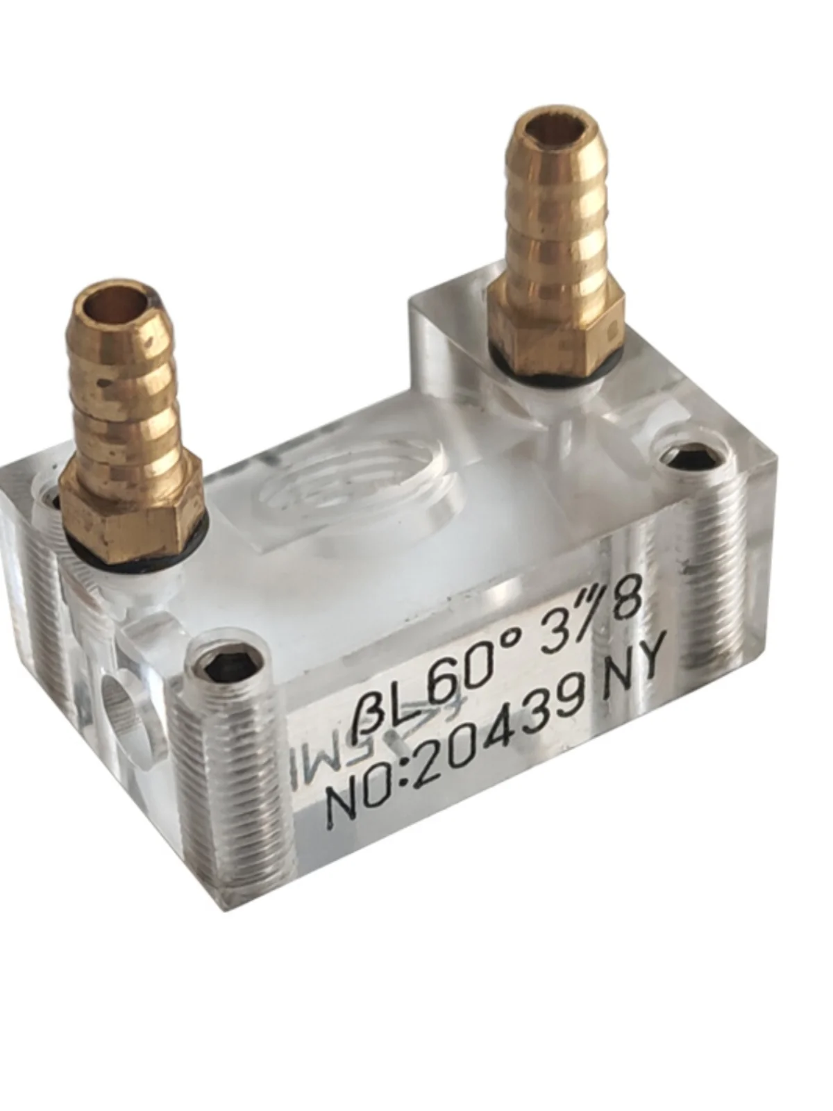 Detección de soldadura ultrasónica para sonda TOFD, bloque de cuña de poliestireno 45/60/70