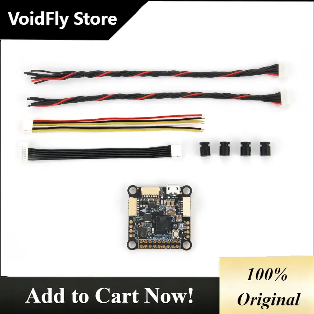 VoidFly Newest Holybro Kakute H7 v1.5 Flight Control ICM-42688-P SPA06 Barometer /Bluetooth BetaFlight/INAV/ArduPilot For FPV Ra