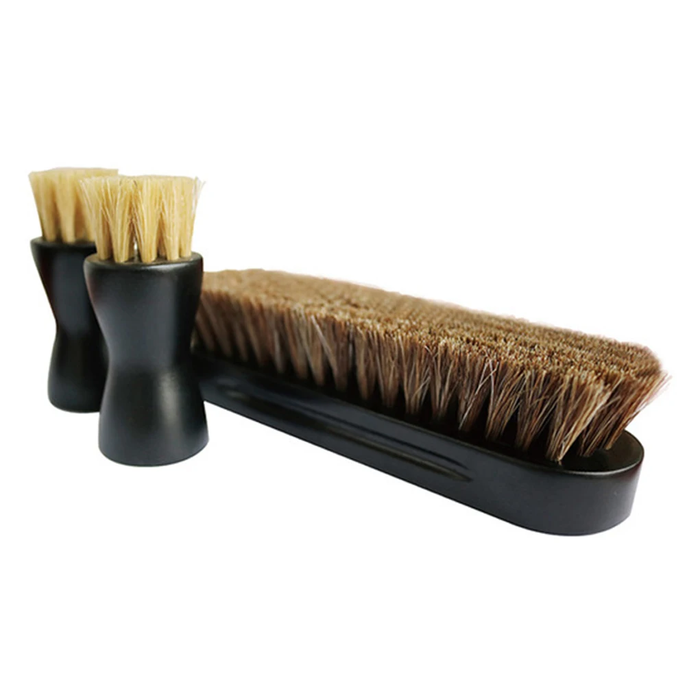 

Shoe Care Set Polish Tool Kit Cleaning for Sneakers Boots Long Lasting Portable Durability Shoes Cleaning