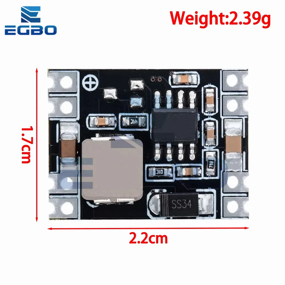 1~5PCS 3.3V 5V 9V 12V power module Adjustable MP1584EN DC DC 3A power step-down descending output module  LM2596