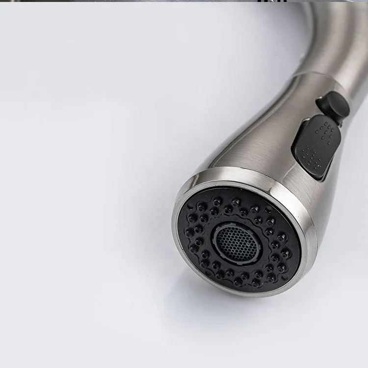 Stainless Steel  Touch Kitchen Faucet with Pull Down Sprayer  Hot Cold Kitchen Sink Mixer  Smart  Sensor Pull Out Kitchen Tap