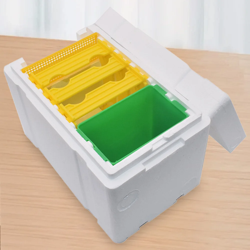 صندوق النحل الرغوي متعدد الاستخدامات صندوق تربية النحل صندوق تعبئة النحل ملكة النحل تربية خلية النحل الموردين