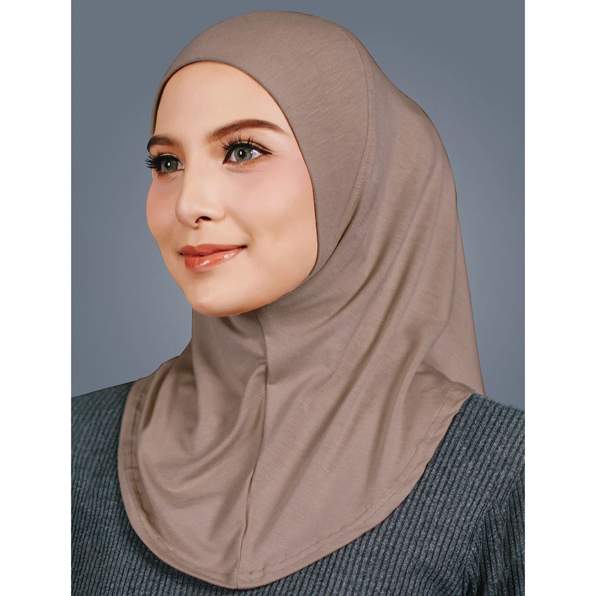مشروط مسلم فوري الحجاب قبعة امرأة الداخلية لينة الصلبة تحت غطاء وشاح فوري غطاء الذقن الرقبة الحجاب الإسلام عمامة