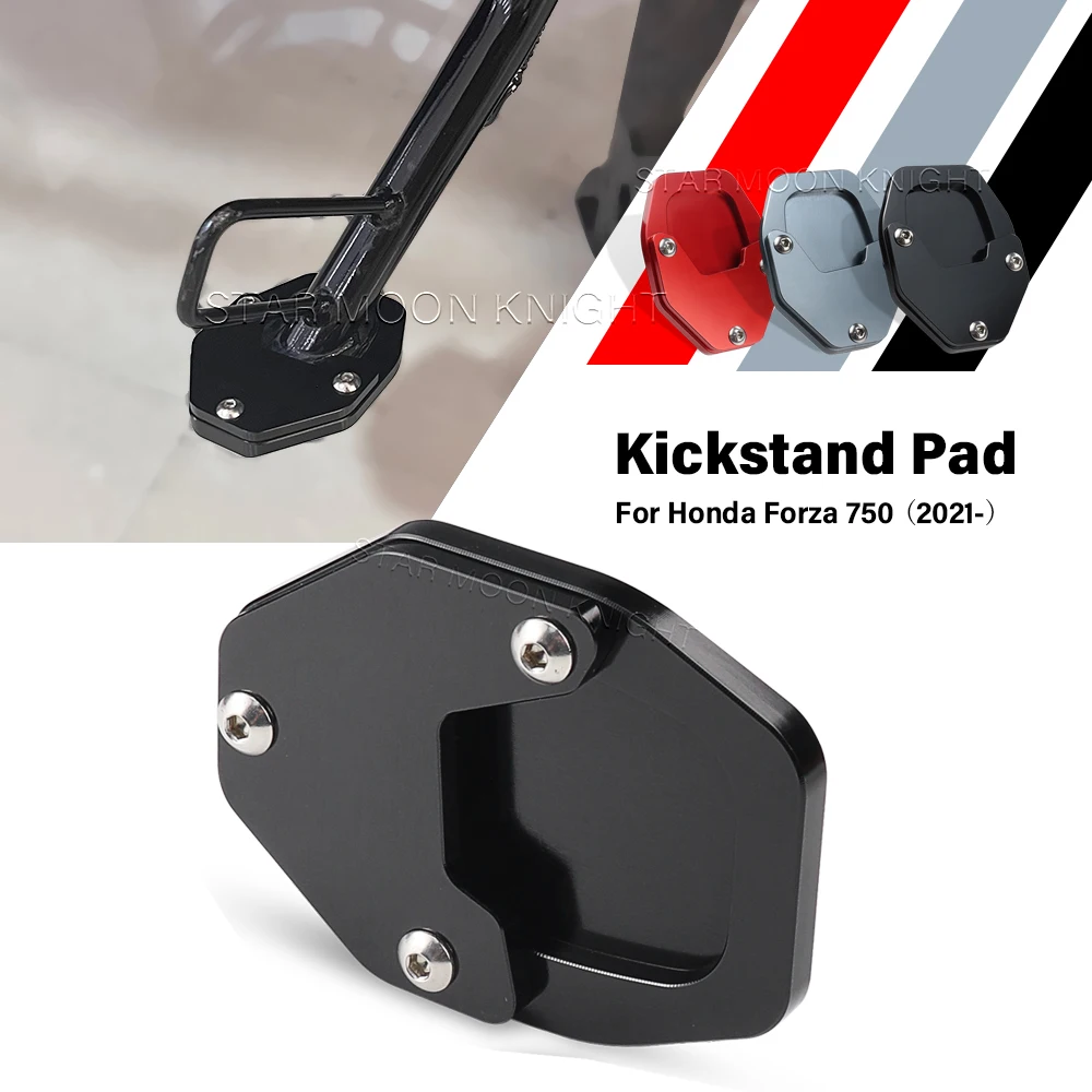 For Honda For FORZA 750 For NNS 750 (2021-2025) Motorcycle Side Stand Enlarged Plate Kickstand Accessories