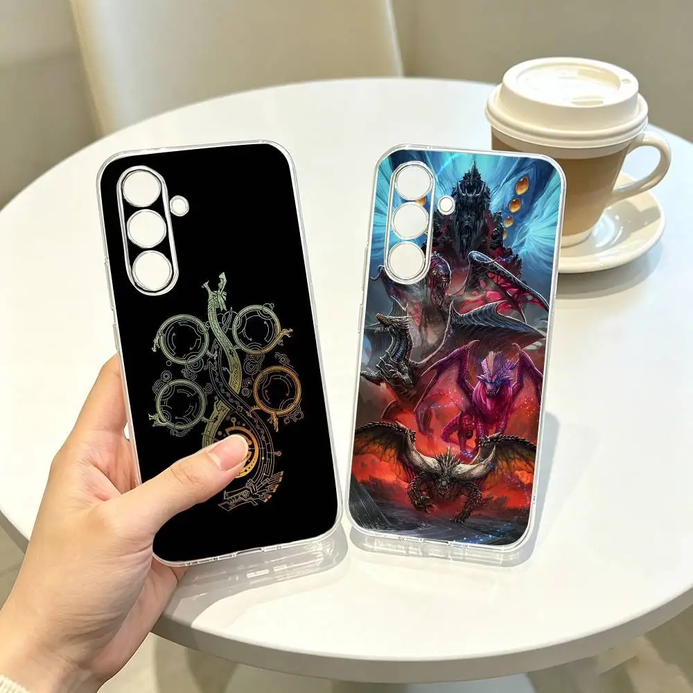 Game M-Monster Hunter Wilds Phone Case Transparent Silicone Soft For SamsungA10,12,20,21S,30,31,40,50,51,52,70,71