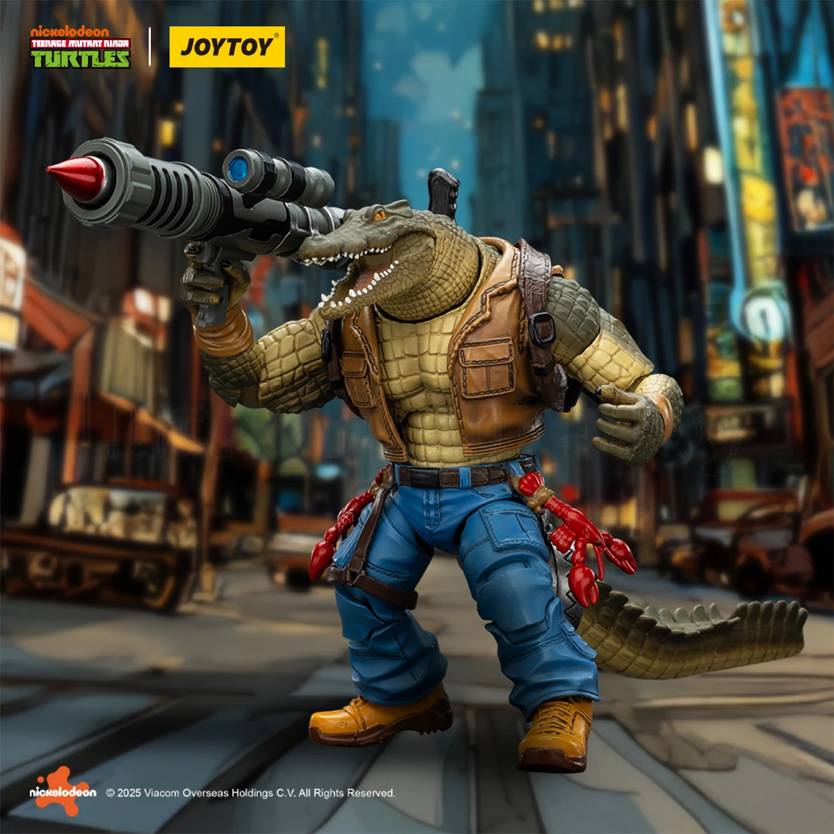 【Pré-vente】 JOYTOY 1/18 figurine TMNT-modèles de Collection d'ornements tête de cuir