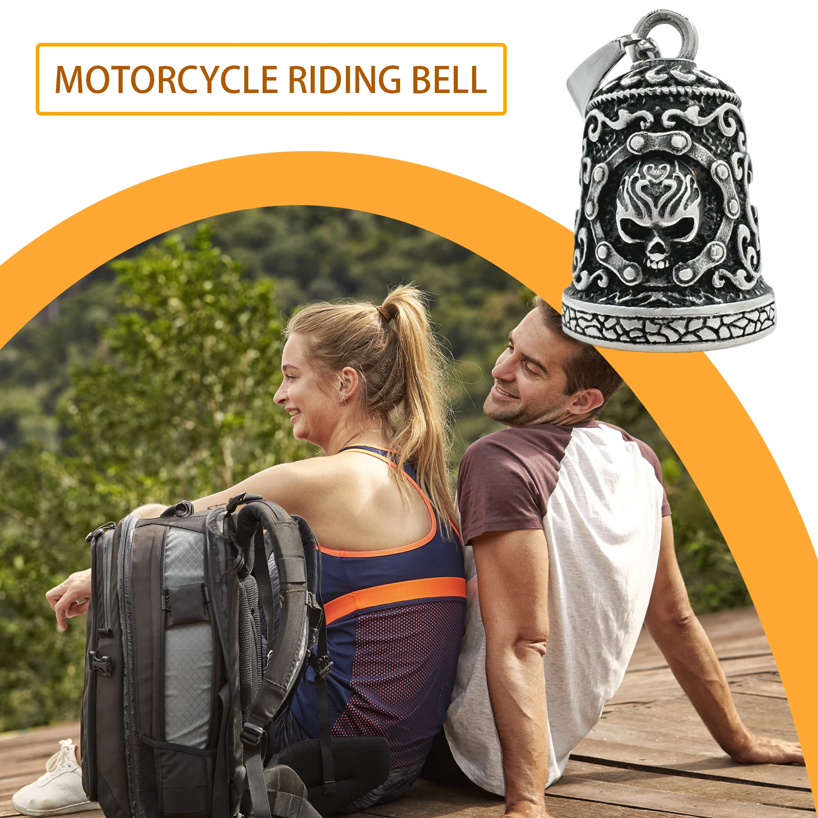 Sinos de motocicleta para home - Car Accessories Gifts For Men avaliação e preço