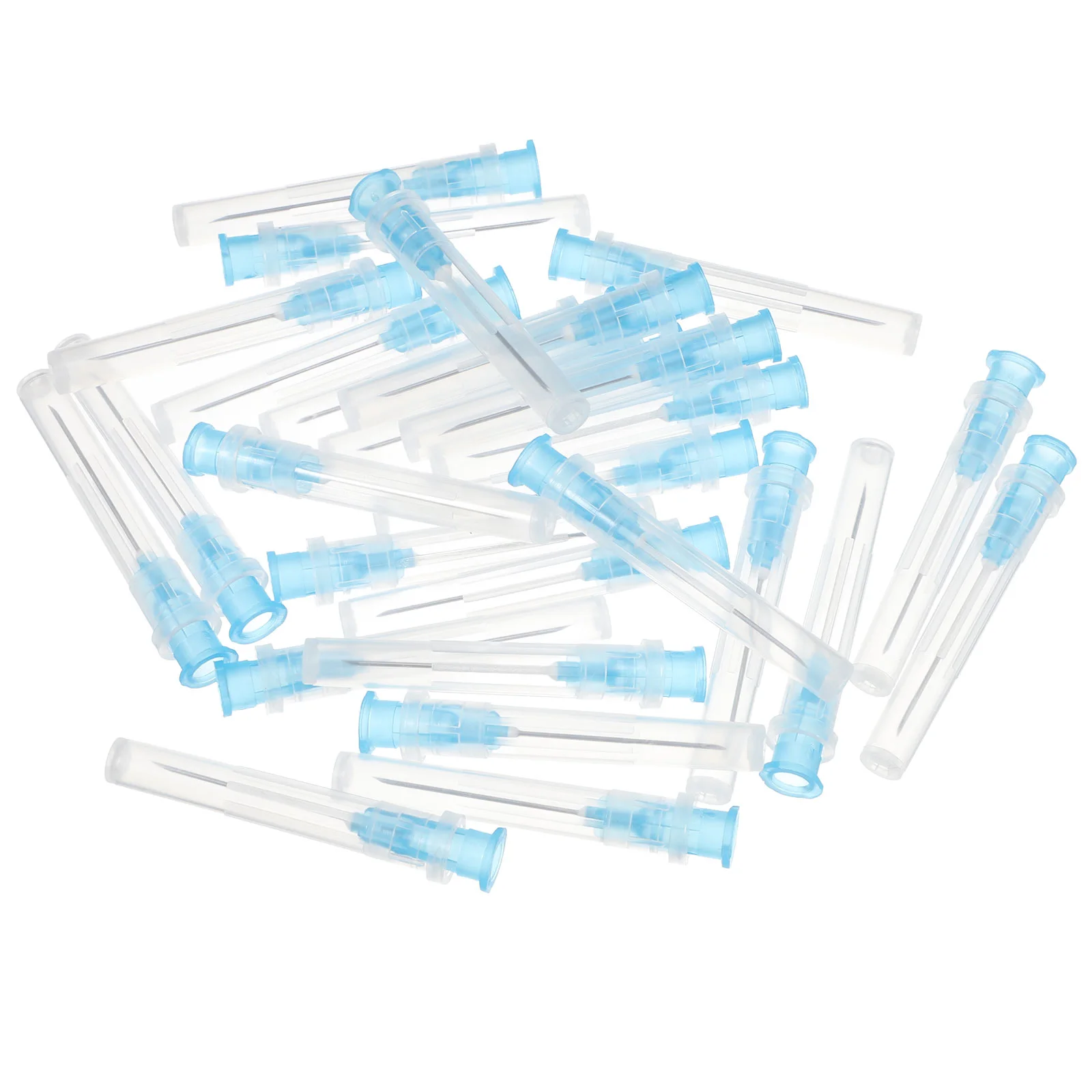 100 Pcs Laboratory Dispensing Needles Piercing Kit Applicator Tip Bottles Perforation Luer Lock