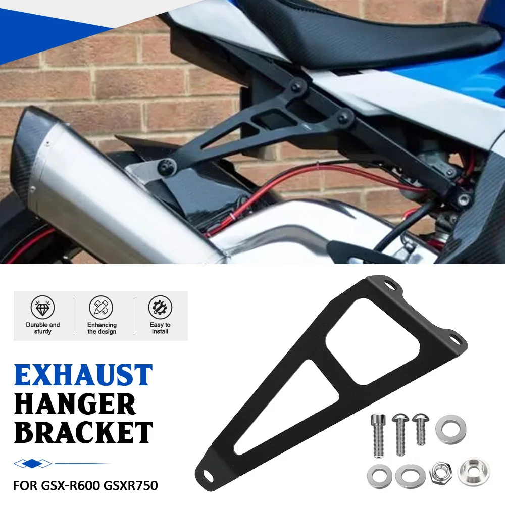 

For SUZUKI GSX-R600 GSX-R750 GSXR750 GSXR600 2008-2009-2010 Motorcycle Exhaust Hanger Bracket Passenger Peg Block GSXR 750 / 600