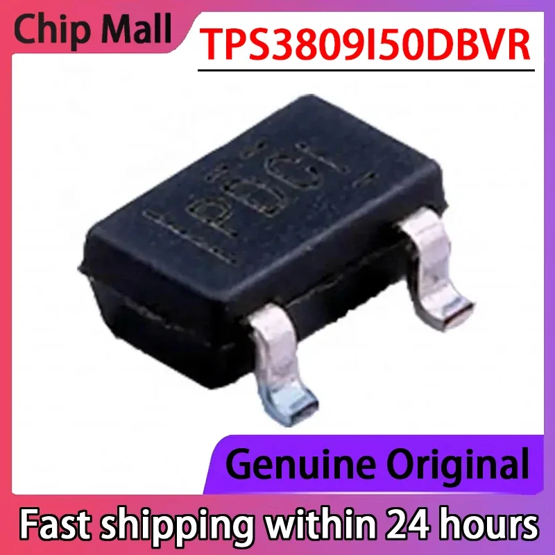 10PCS New  TPS3809I50DBVR Screen Printed PDCI Reset Threshold Voltage Monitor in Stock