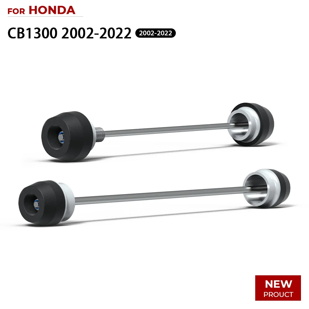 

High Quality CNC Aluminum Front Rear Axle Sliders For Honda CB1300 2002 To 2022 High Workmanship Motorcycle Crash Protectors