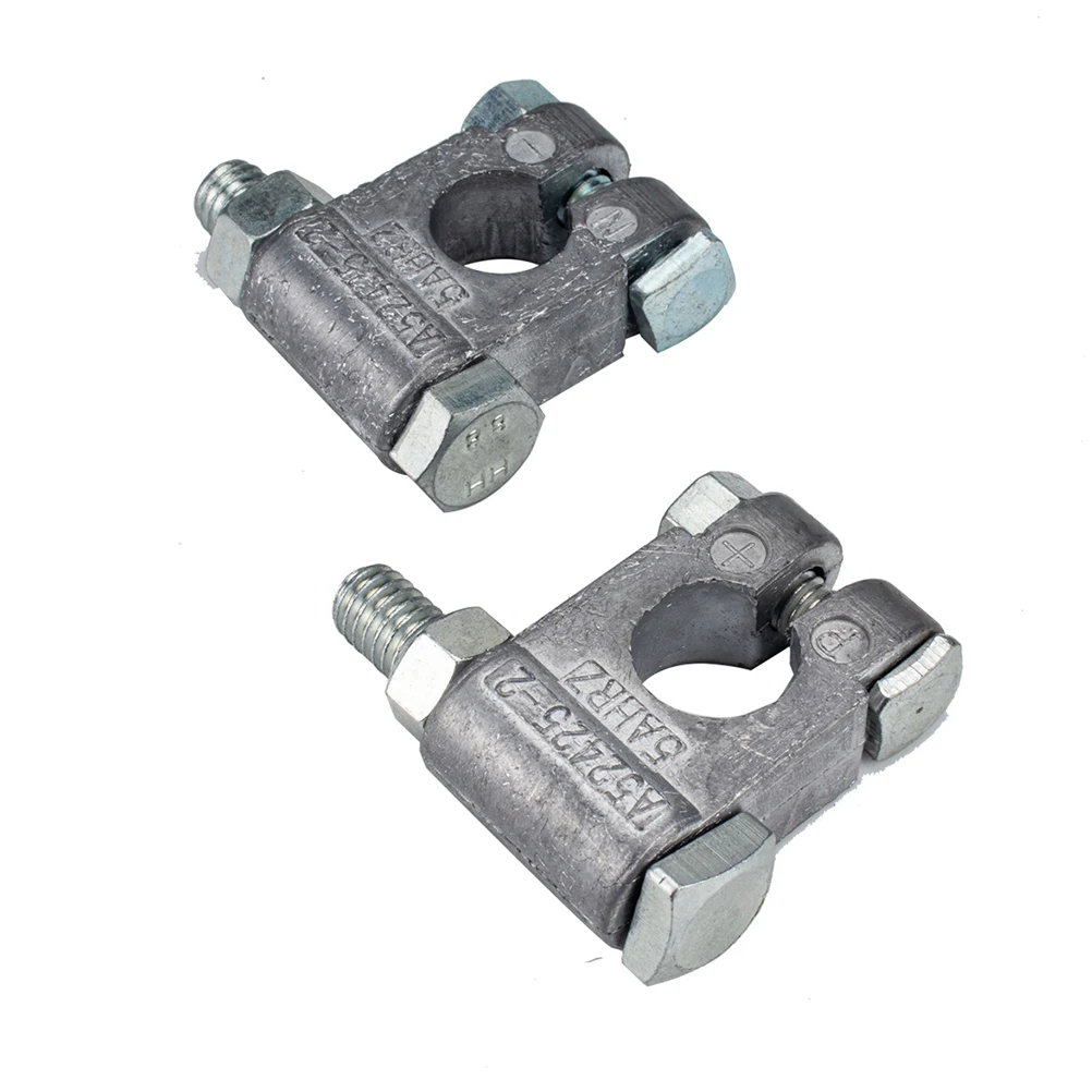 

Lead Terminals Positive Negative Durable Clear Signs Multiple Cables Truck Car Post Kit Accessories