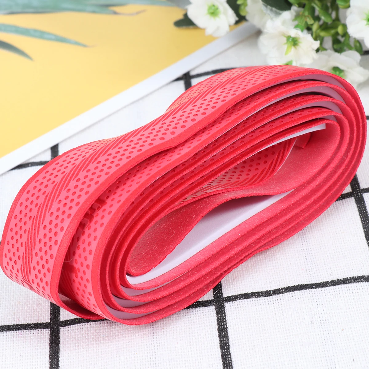 

Fishing Rod Handle Wrap Non-Slip Grip Belt Anti- for Rod Bike Racket Sweat Absorbing Durable PU Material Long