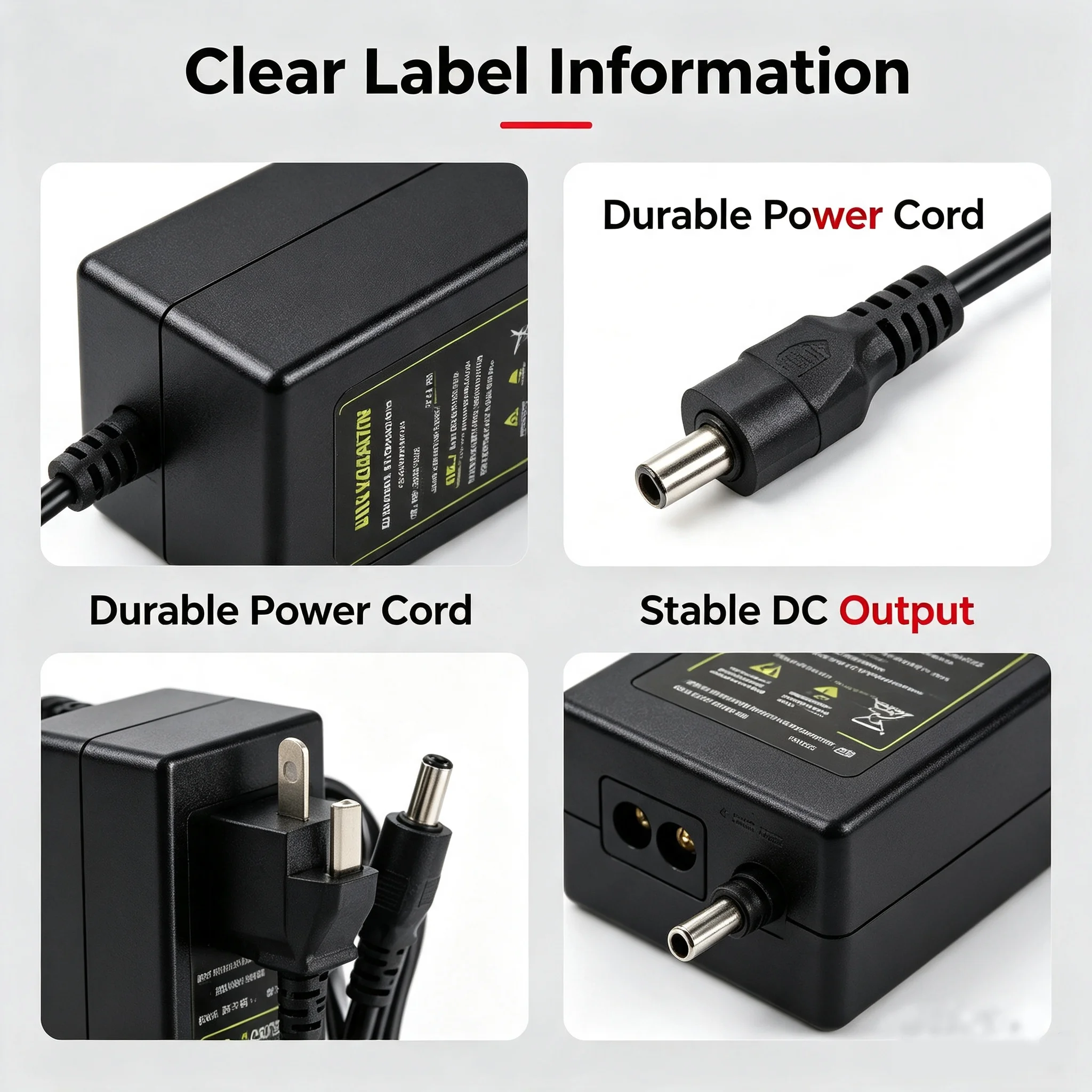 EU US 5A 6A 8A 10A Power Supply Adapter DC 5V 12V 24V 1A 2A 3A For LED Strip Switching Power Supply Adapter 24Volt Universal