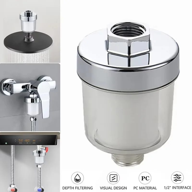 PP Cotton Cartridge Shower Filter Water Outlet Purifier Kits Universal Faucet Filter Kitchen Bathroom Shower Household Filters