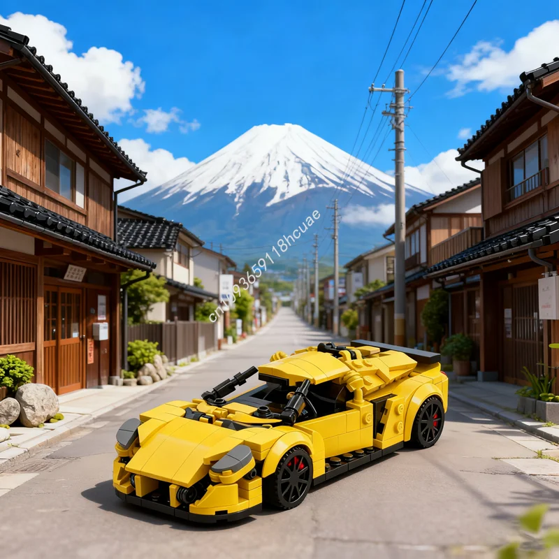 

290pcs MOC Hennessey Venom GT City Champions Model Building Blocks Architecture Toys Assemble Christmas Gift Creative Idea Kids