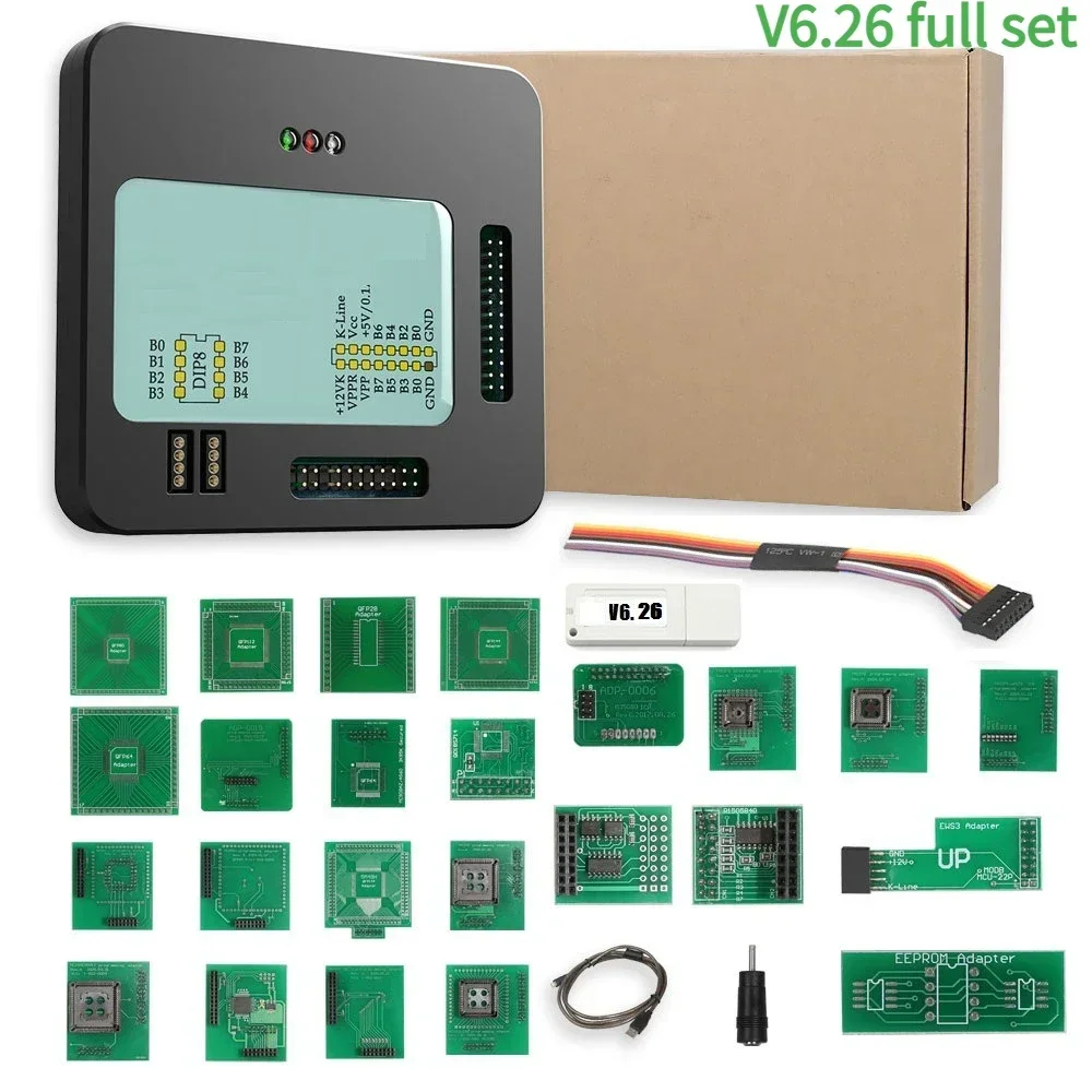 NEW Xprog V5.55/6.26/6.50 ECU Chip Tunning Programmer X Prog M Box  Xprog with Full Adapters Xprog-M ECU OBD2 Programming Tool