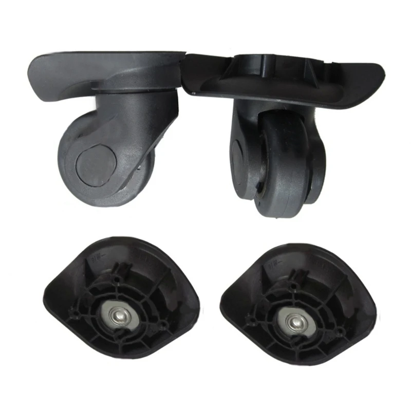1 Pair A19 Replacement Luggage Wheels Repair DIY Accessories for Travel Suitcases