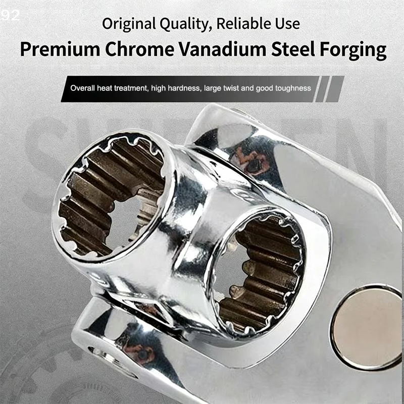 52 In 1 Multi-Functional Socket Works Universal Ratchet Wrench 360 Degree Multipurpose Non-Slip Handle Manual ToolCentury House