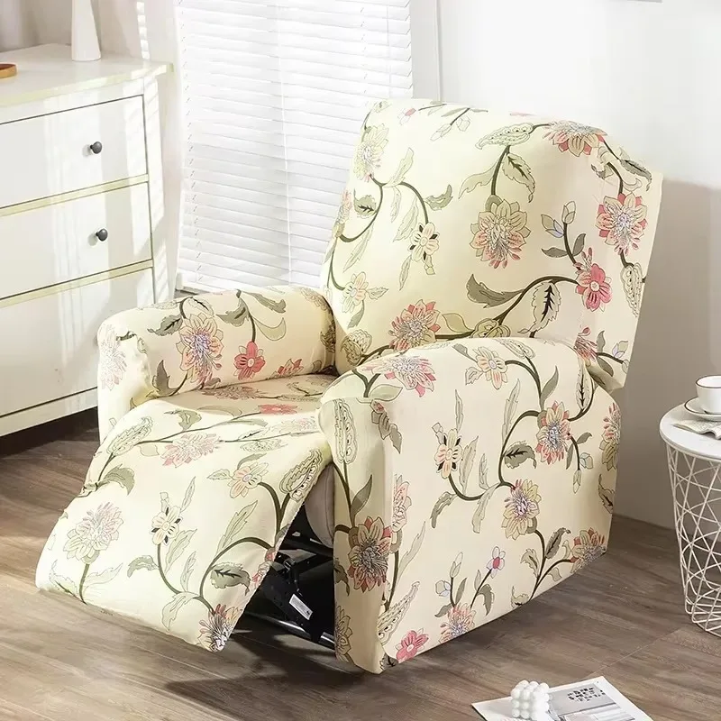 4/6/8pcs/set Recliner Sofa Cover Jacquard Sofa Protector Lazy Relax Armchair Covers Couch Cover Recliner Covers 1/2/3 Seater