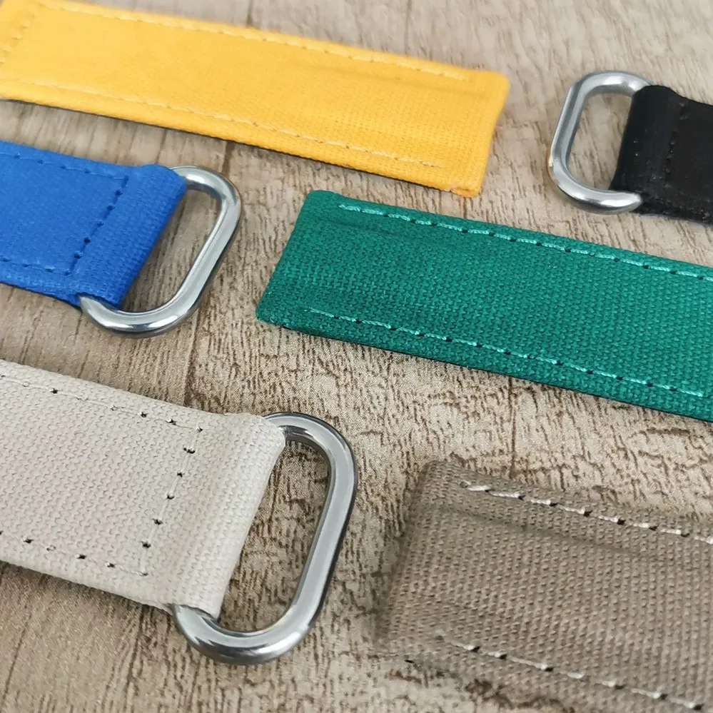 New Model Watchband Watch Chain 20MM Submariner Nylon Lazy Magic Fastener Universal Interface Watch Accessories