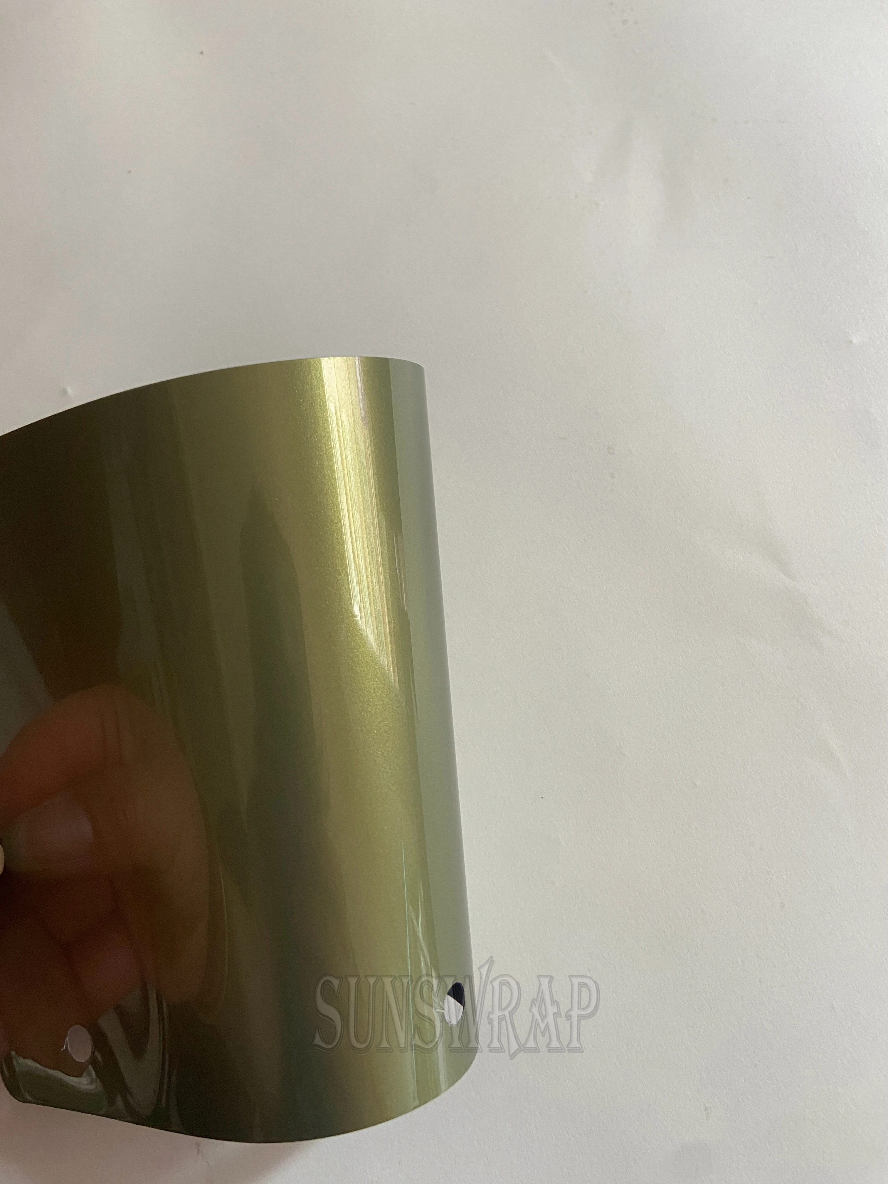 

5x59ft/roll PET HD Gloss Urban Gold Metallic Vinyl Wraps For Car Wrapping Covering Foil With PET Liner