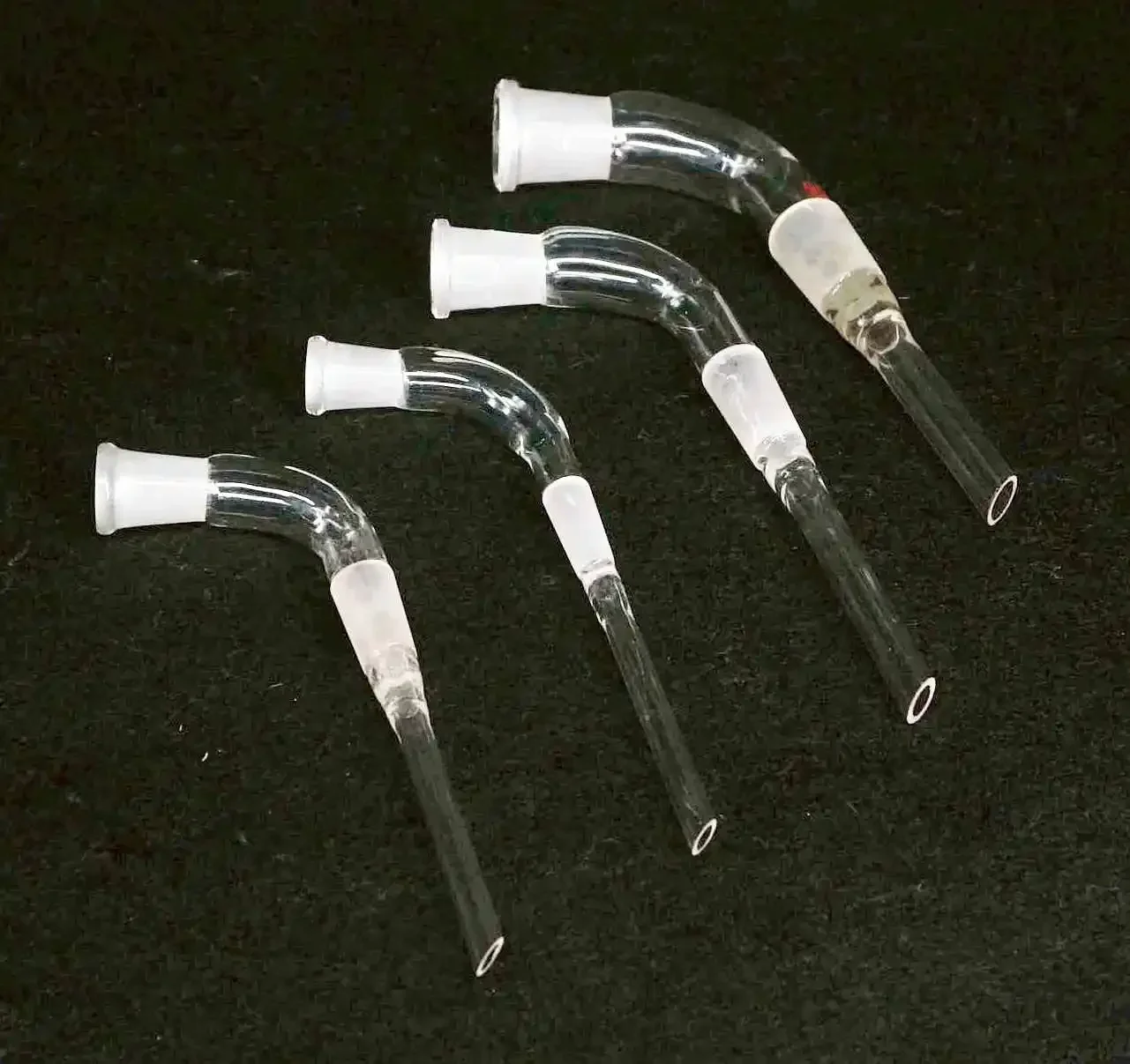 #10 #12 #14 #19 #24 #29 kobieta x szkło laboratoryjne z męskim złączem Bend Receiver Quickfit Adapter