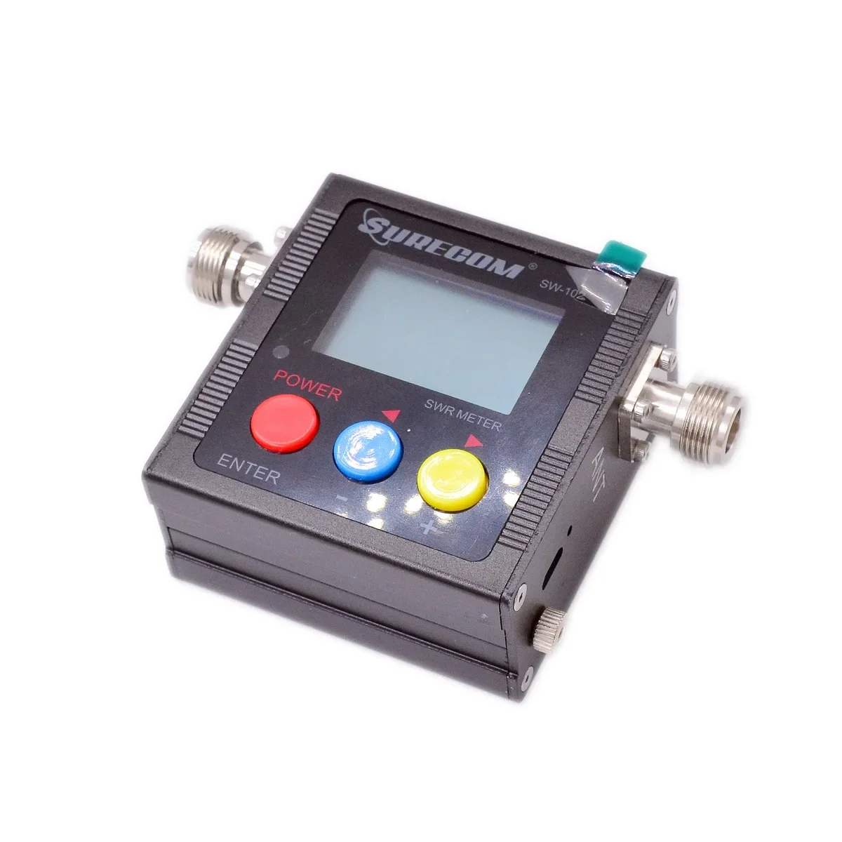 Surecom Sw102 Digitale Vermogenstester Swr Meter Frequentieteller & 2 Rf-Connectoradapter 125Mhz ~ 520Mhz Ham Radiotesttools