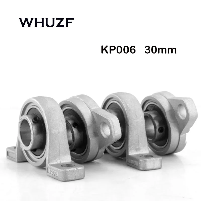 

2 шт., цинковый сплав KP006 KFL006, диаметр отверстия 30 мм, самовыравнивающийся фланцевый опорный блок из цинкового сплава, подшипник kP006 30 мм 베어링