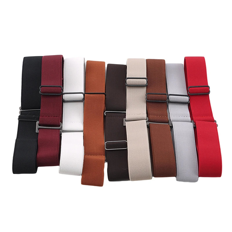 New Adjustable Stretch Elastic Waist Band Invisible Belt Buckle-Free Belts for Women Men Jean Pants Dress No Buckle Easy To Wear