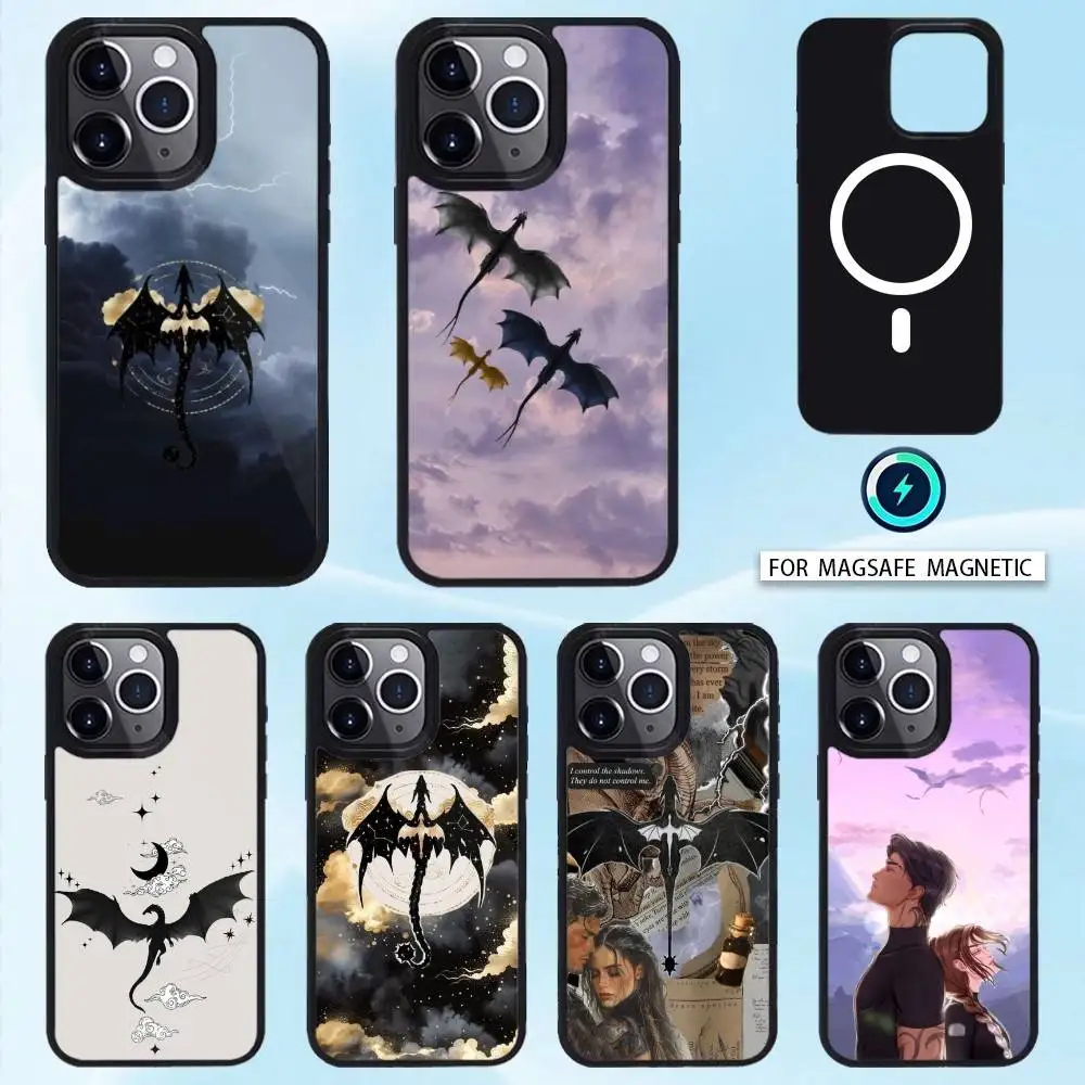 

Dragon Trace in Wing Realm Phone Case Magnetic For iPhone16 15 14 13 12 Pro Max For Magsafe Wireless Charging Cover