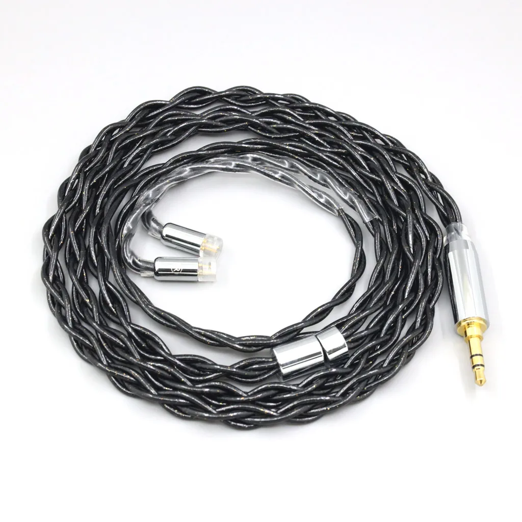 99% الفضة النقية البلاديوم الجرافين العائمة الذهب كابل ل Sennheiser IE8 IE8i IE80 IE80s دبوس معدني LN008358 #4