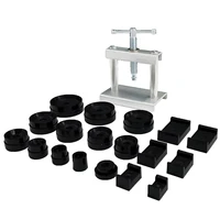 Juego de herramientas de prensa trasera de reloj, troqueles de nailon para evitar deslizamiento, caja de reloj de nailon, Kit de herramientas de reparación de relojes más cercano para relojero, 18 Uds.