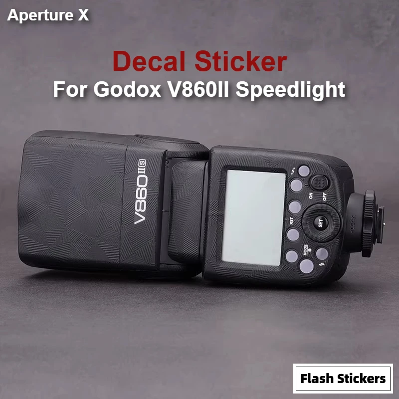 Protector de Flash Godox V860II, Película Protectora Antiarañazos para Flash de Cámara Godox V860 II, Adhesivo Decorativo Premium