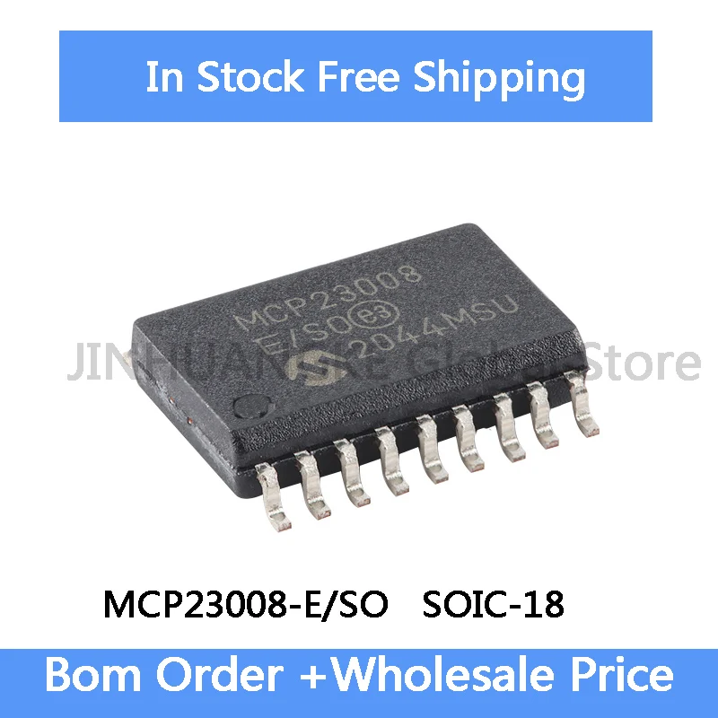 2-10Pcs MCP23008-E SO MCP23008-E SO SOIC-18 extender chip In Stock Wholesale