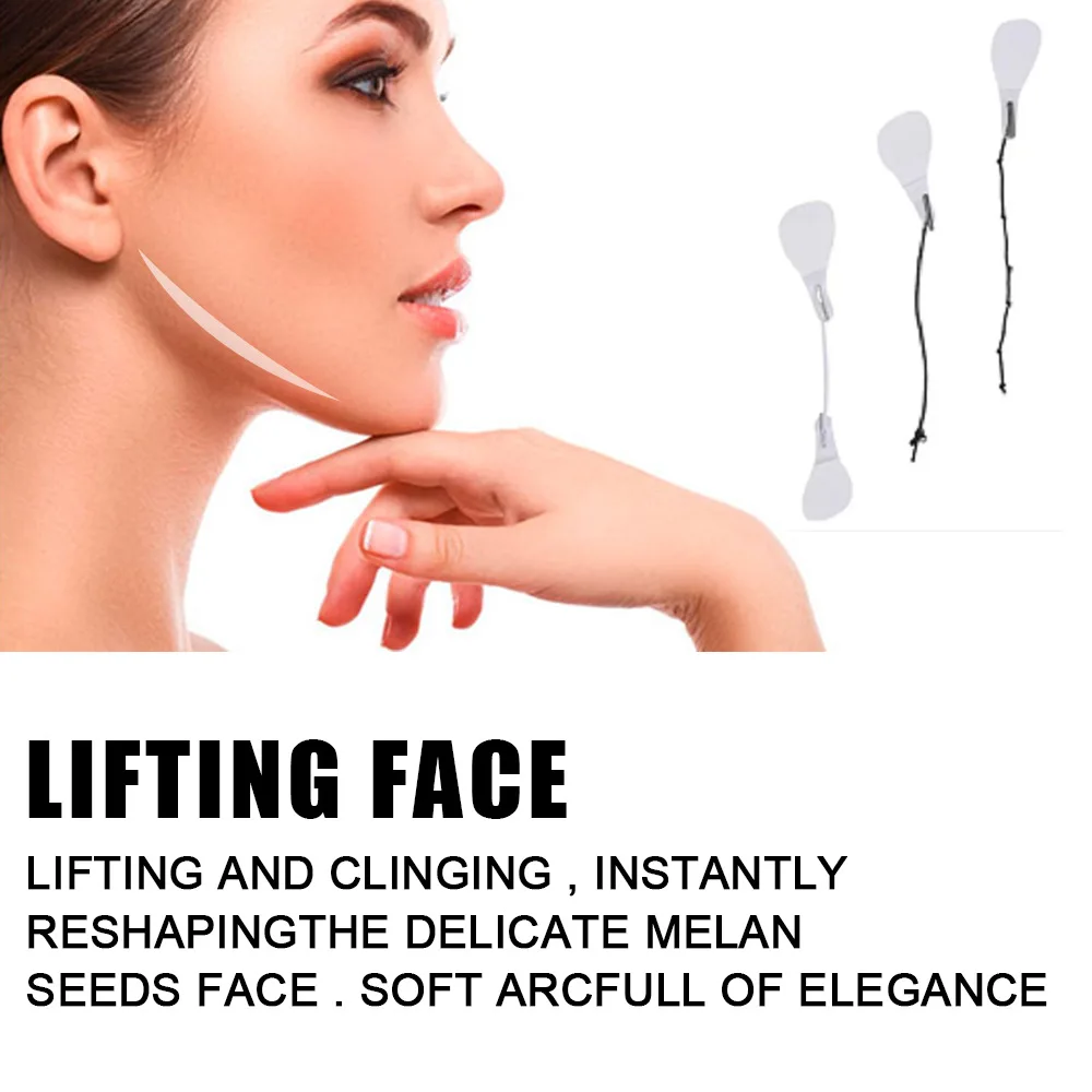 Face To Face with V-shaped Face Lift Firming Facial with Tyra Face Shape Stickers