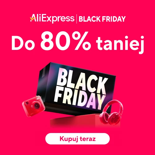 Aliexpress | 20-28.11.2025 Black Friday - do 80% taniej