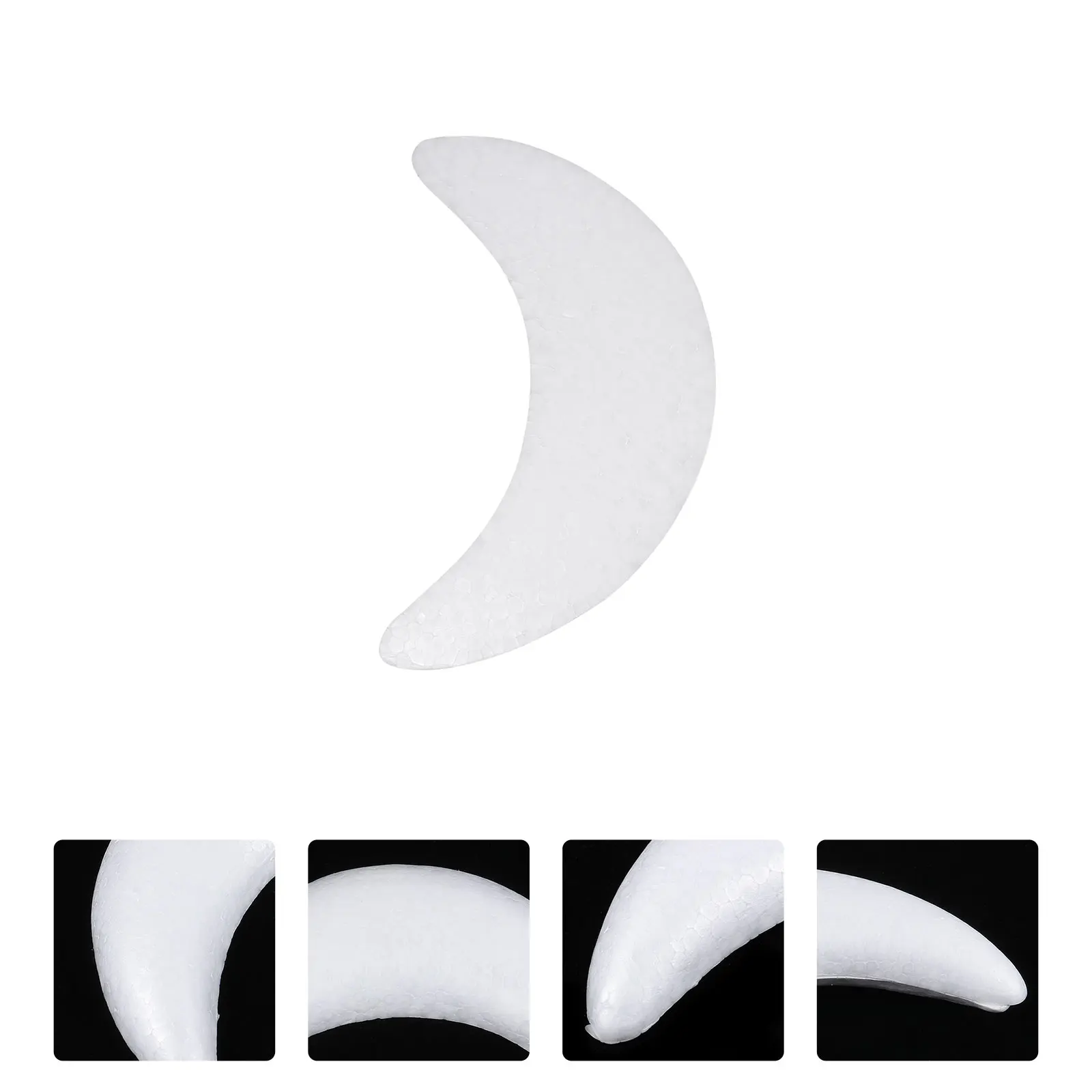 10pcs Moon Embryo Painting Fun Craft Toy Set DIY Kids Crafts Supplies Foam Safe Birthday Party Games Creative Thinking