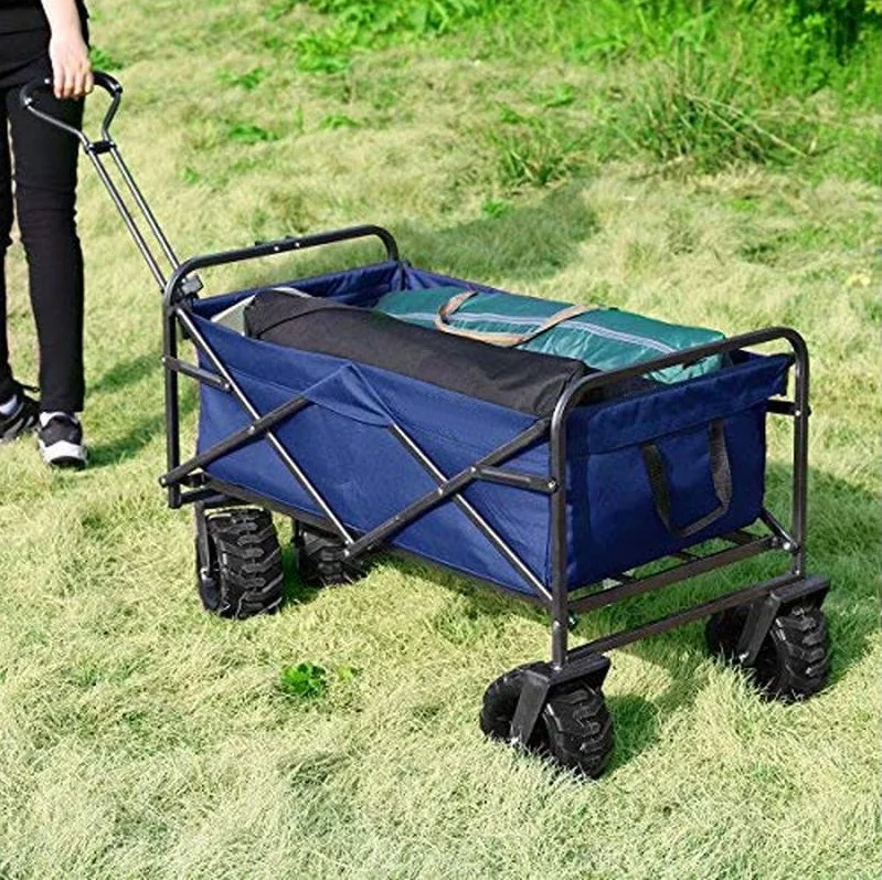 Camping Folding Wagon Truck Beach Truck Collapsible Folding Truck Wagon With Brake