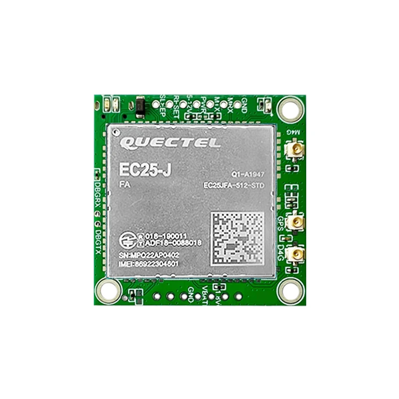 Imagem -02 - Core Board Cat4 Lte Cat4 Ec25 Tamanho 40 mm x 40 mm Eg25-jfa Série de Módulos Quectel-eg25-j