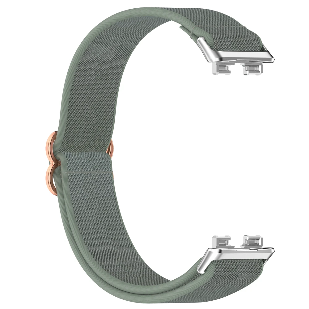 حزام الساعات لهواوي الفرقة 10 9 8 10NFC 9NFC 8NFC حزام مضفر تمتد النايلون الرياضة حزام (استيك) ساعة لينة معصمه