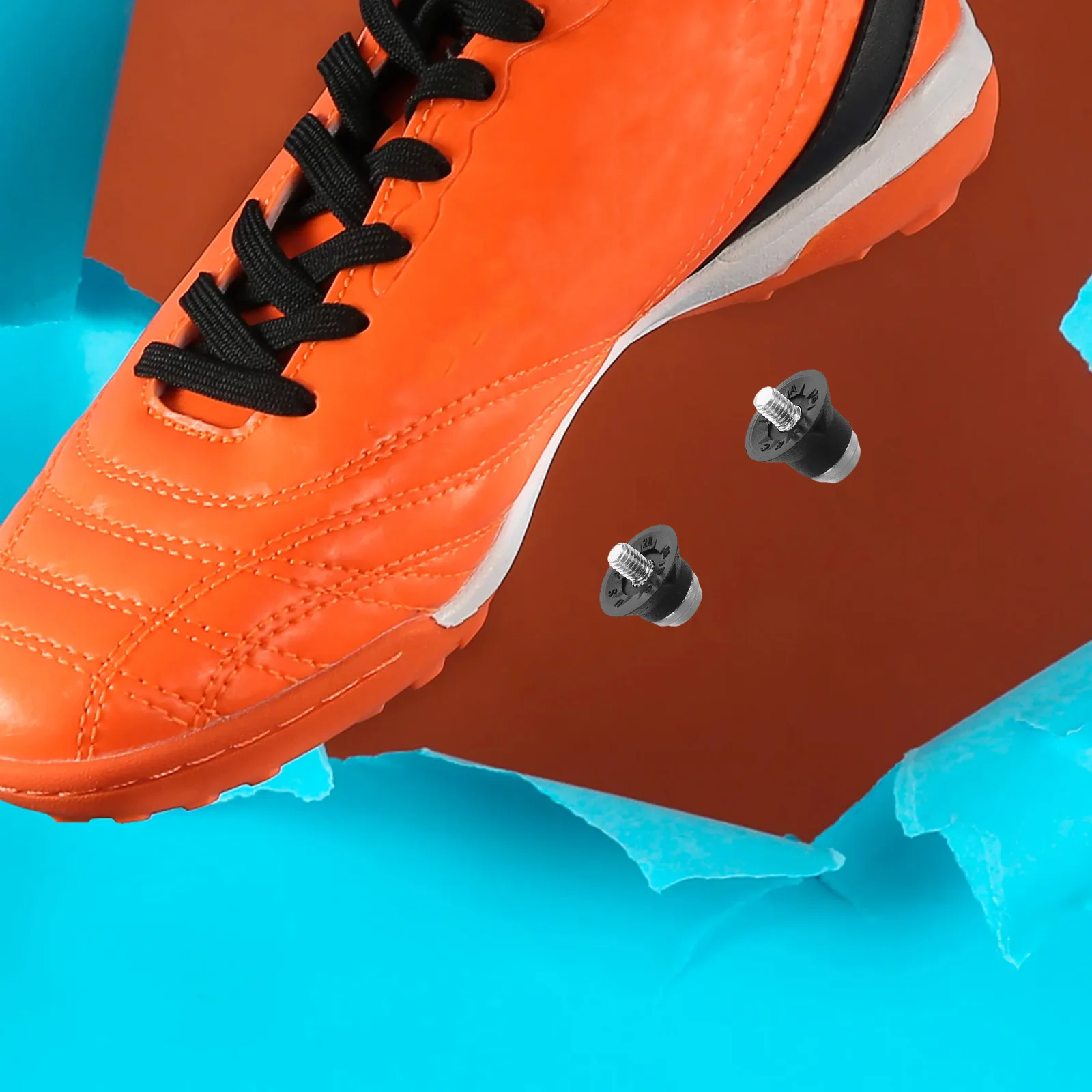 

12Pcs Metal Football Boot Studs Replacement for Sports Shoes Enhanced Traction and Control in Outdoor Games Sport Boot Studs