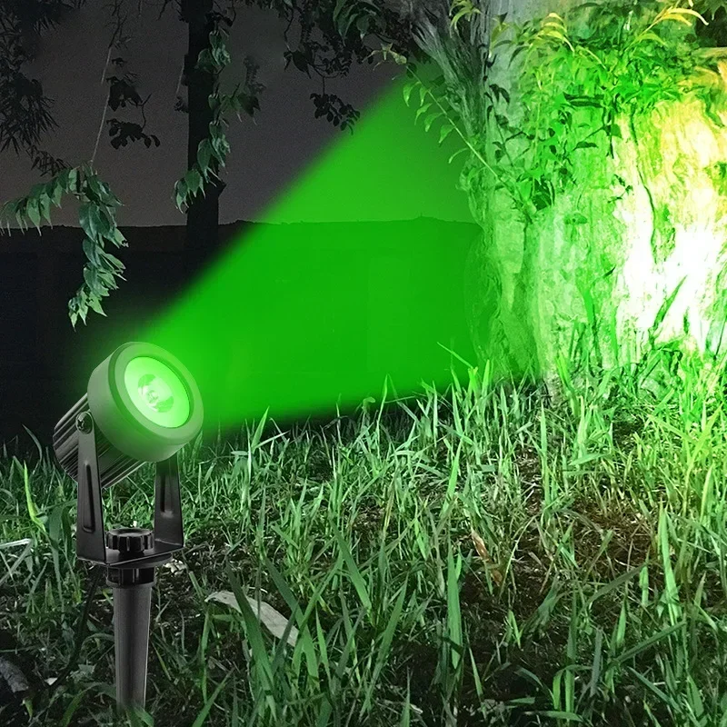 Refletor solar ao ar livre LED, 3000K 6000K RGB, Luz solar do jardim, IP65 impermeável lâmpada de gramado, parede mais nova