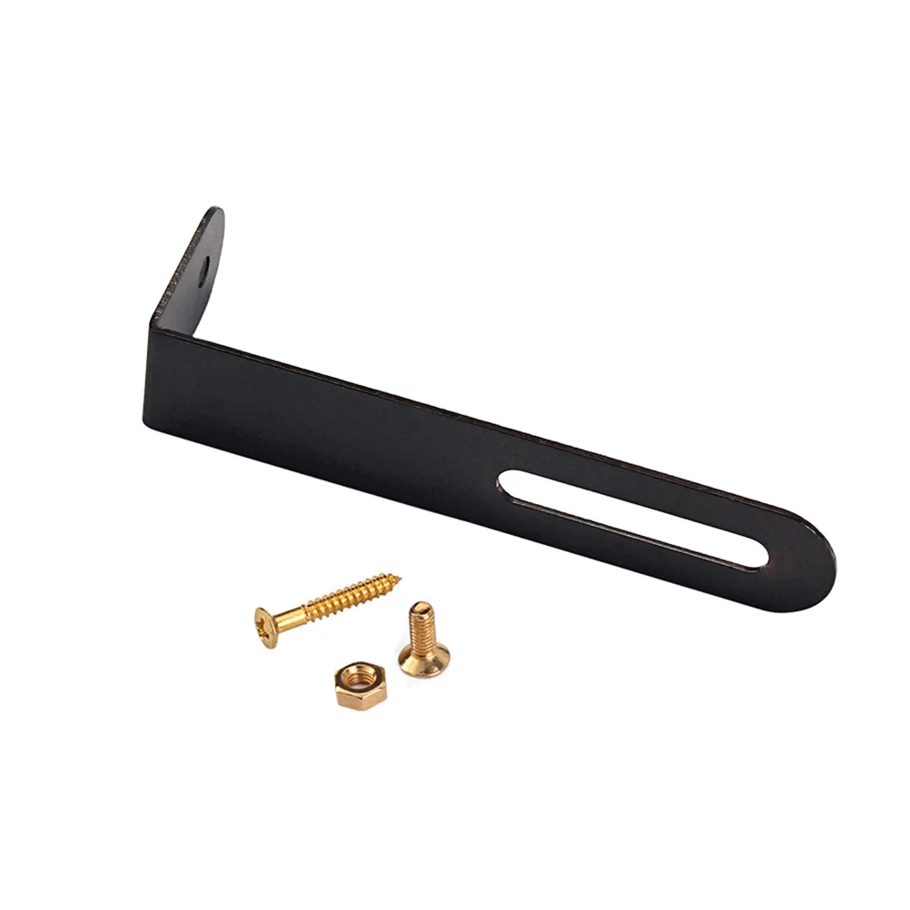 

Black Metal Pickguard Bracket Replacement for Style Electric Guitar Includes Screws Nuts Heavy Duty Guitar Parts