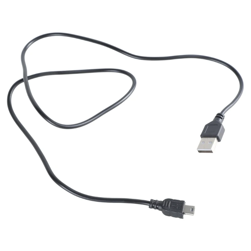 Mini USB Cable A-Male to Mini-B Cord USB 2.0 Charger Cable Transfer Images for MP3/4 PDA GPS Systems Replacement