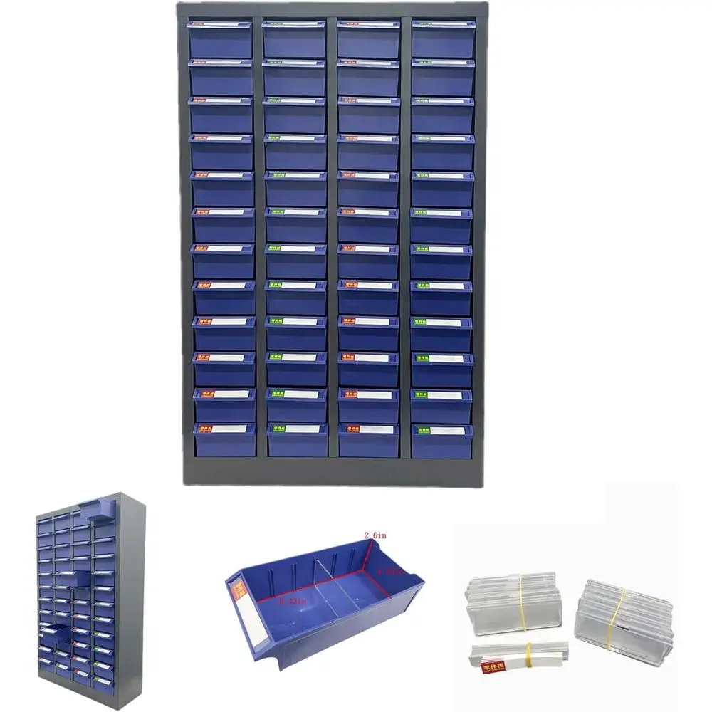 

Система хранения 48 ящиков Cinet для организации деталей, инструментов, гвоздей, бусин и гаек