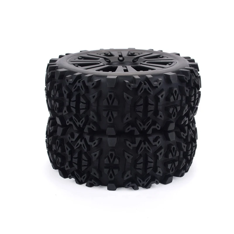 4Pcs 120Mm 1/8 RC Off-Road Buggy Tires Wheel 17Mm Hex For ARRMA Traxxas Redcat Team Losi Kyosho VRX HPI WR8 HSP Hobao